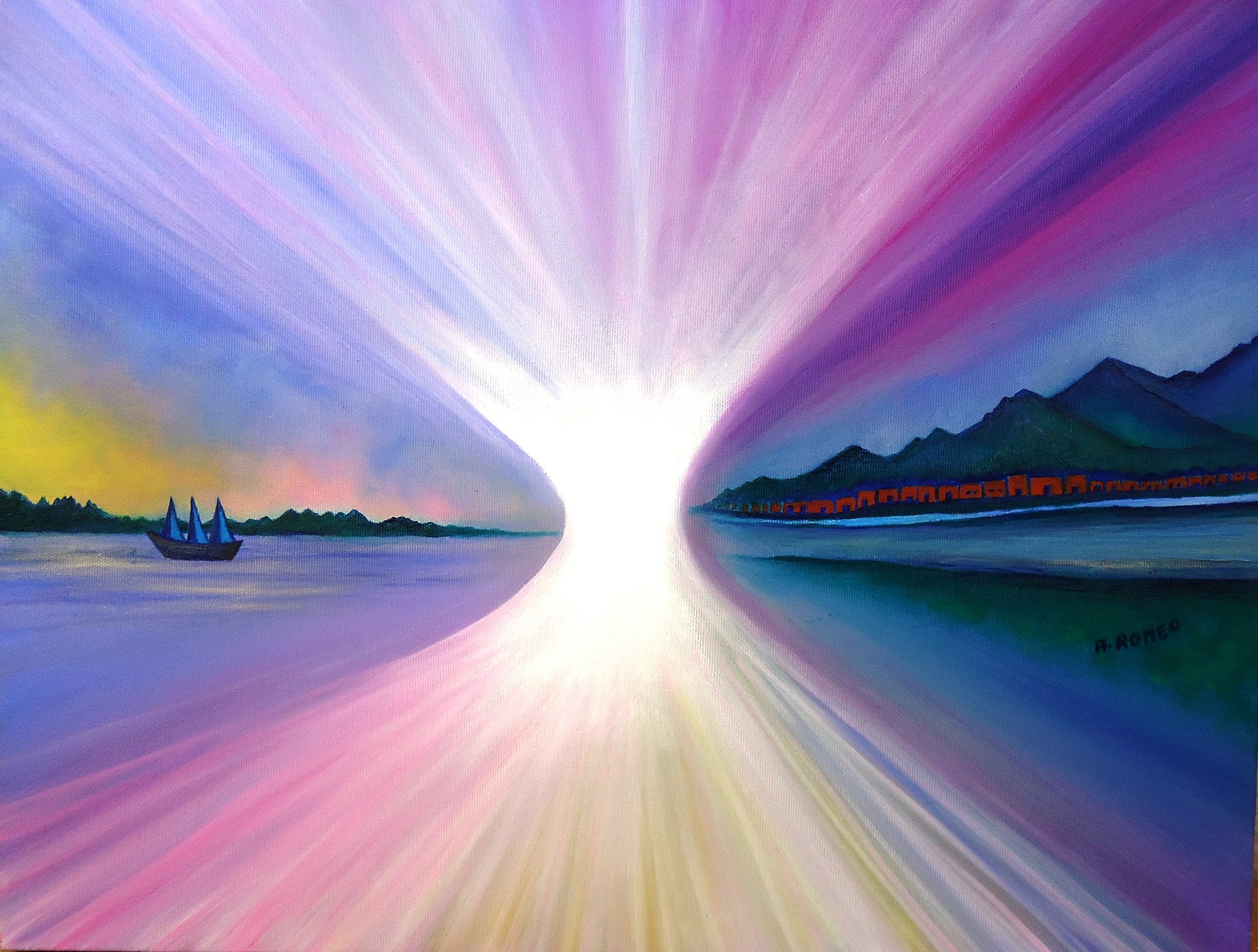 La luce sul far della sera